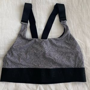 Varley herringbone sports bra